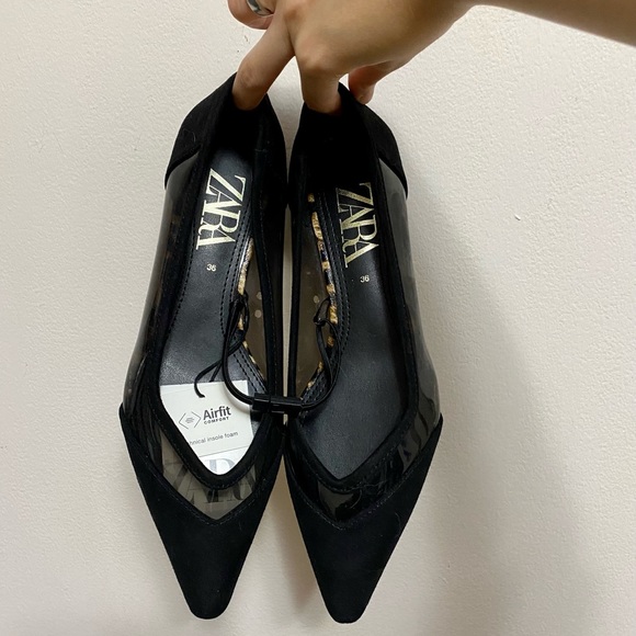 Zara transparent flats - Picture 1 of 2